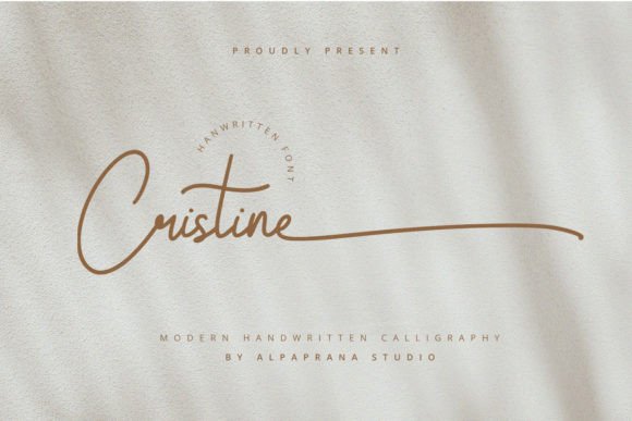 Cristine: How a Stylish Handwritten Font Boosted Our Campaign's Visual Impact