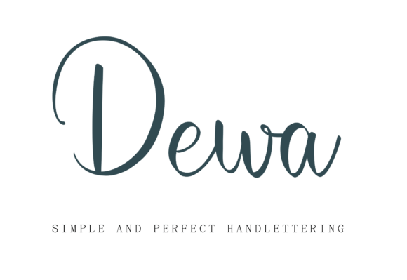 Dewa: A Sweet Handwritten Font for Makers and Creative Sellers