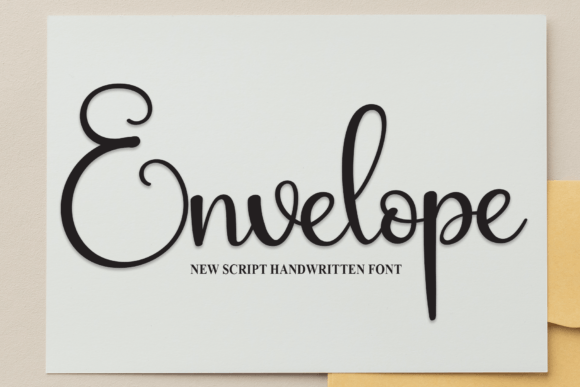 Envelope: The Script Font That Elevates Small Business Branding