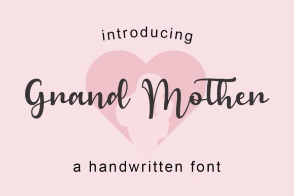 Grandmother Font: A Script Amp That Elevates Handmade and Craft Business Designs