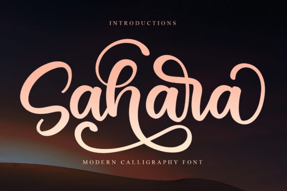 h1>Sahara: A Sweet Script Font for Scroll-Stopping Digital Campaigns