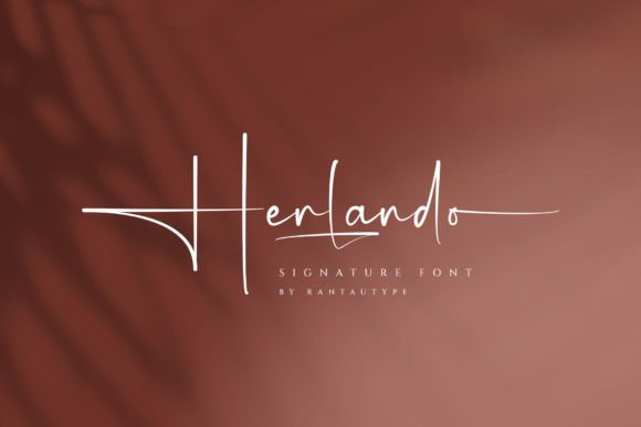 Herlando: Elevating Web Design with Elegant Script Typography