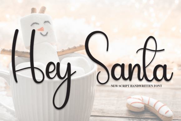 Hey Santa: A Script Font That Brings Personality to Editorial Design