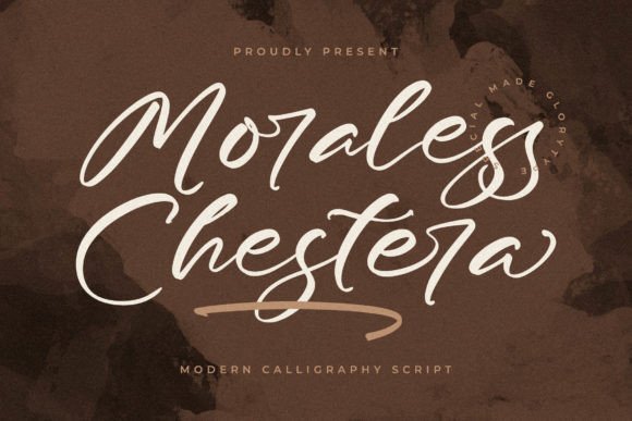 Moraless Chestera: A Modern Script Font for Web Designers and Digital Brands