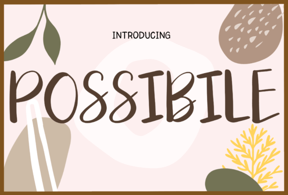 Possibile: A Super Cute Handwriting Font That Elevates Small Business Branding