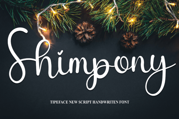 Shimpony: A Handwritten Font That Adds Personality to Campaign Designs