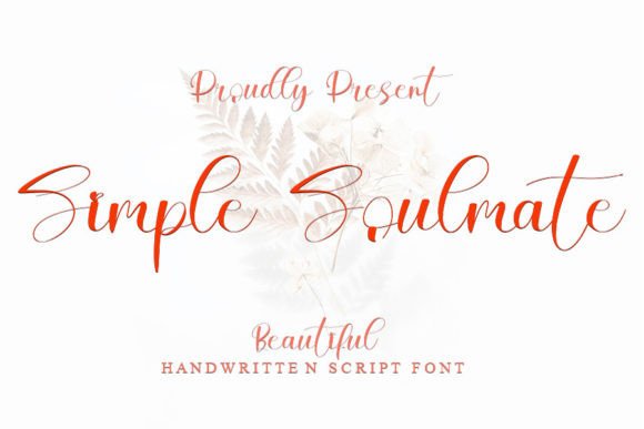 Simple Soulmate: A Handwritten Script Font for Makers and Creative Sellers