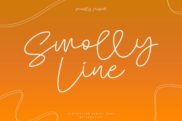 Smolly Line: A Timeless Script Font for Elegant Web Design