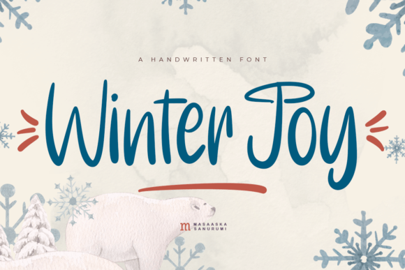 Winter Joy: A Designer’s Take on This Festive Script Font
