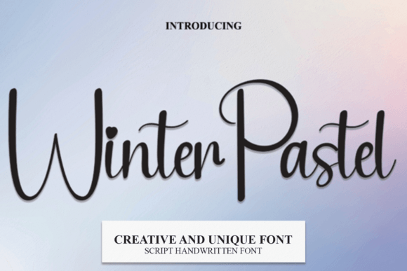 Winter Pastel: A Soft, Scroll-Stopping Script Font for Modern Marketers